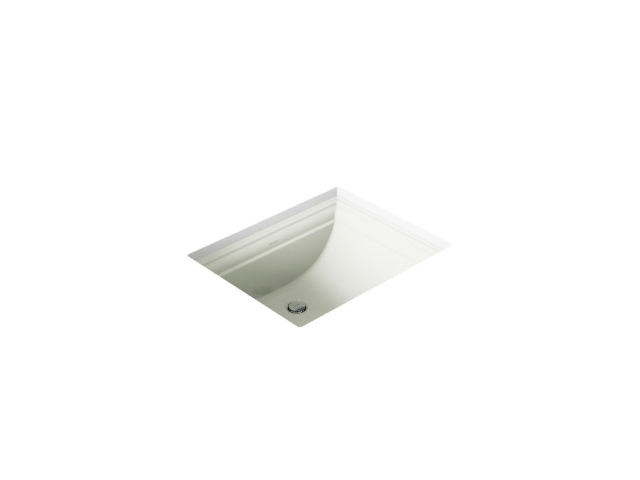 KOHLER Memoirs 20" rectangular undermount bathroom sink