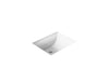 KOHLER K-2339 Memoirs 20" rectangular undermount bathroom sink