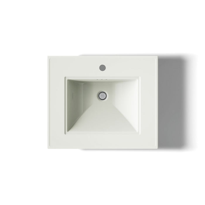 KOHLER K-2344-1 Memoirs 25" rectangular pedestal bathroom sink