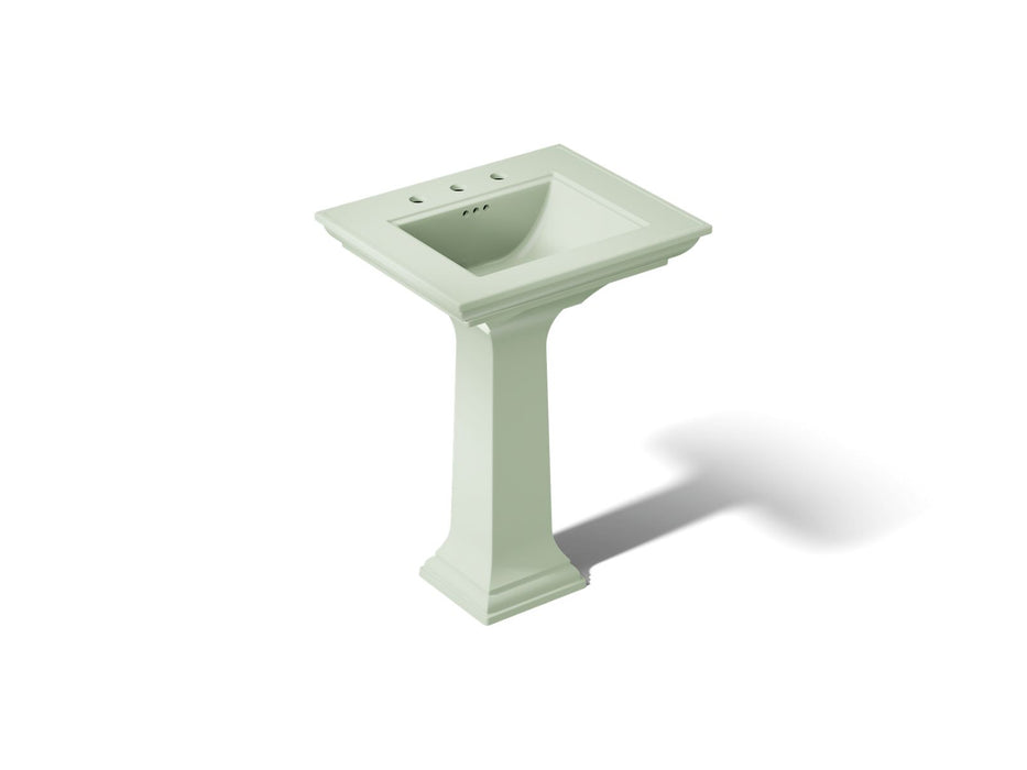 KOHLER K-2344-8 Memoirs Stately Pedestal Sink Combination with 8" Widespread