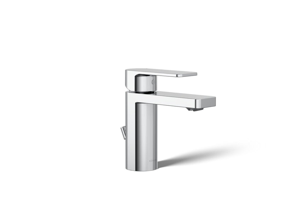 KOHLER K-23472-4 Parallel Single-handle bathroom sink faucet, 1.2 gpm, polished chrome