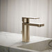 KOHLER K-23472-4 Parallel Single-handle bathroom sink faucet, 1.2 gpm, vibrant brushed bronze - view 5