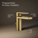 Kohler Parallel Single-handle bathroom sink faucet, 1.2 gpm
