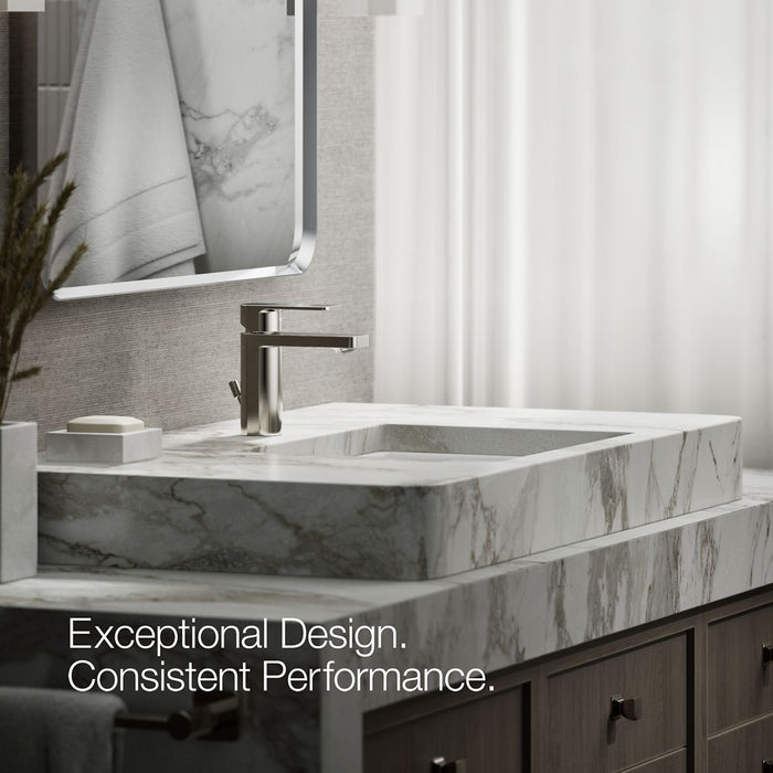 KOHLER K-23472-4 Parallel Single-handle bathroom sink faucet, 1.2 gpm