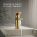 KOHLER K-23472-4N Parallel Single-handle bathroom sink faucet, 0.5 gpm