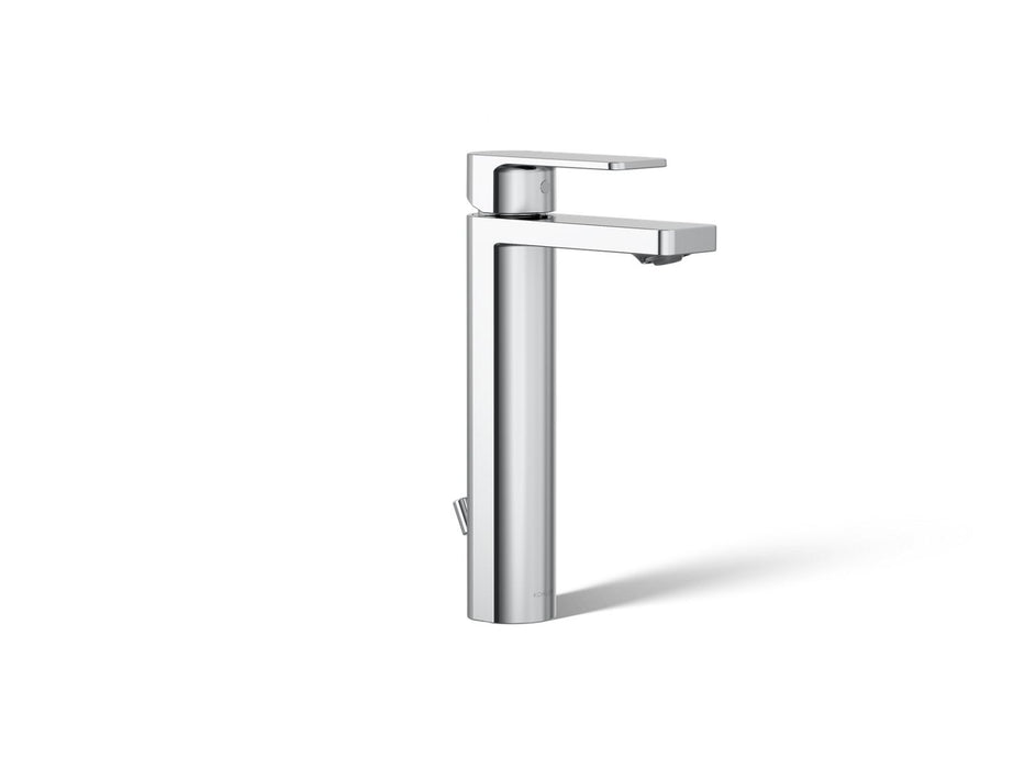 KOHLER K-23475-4K Parallel Tall single-handle bathroom sink faucet, 1.0 gpm