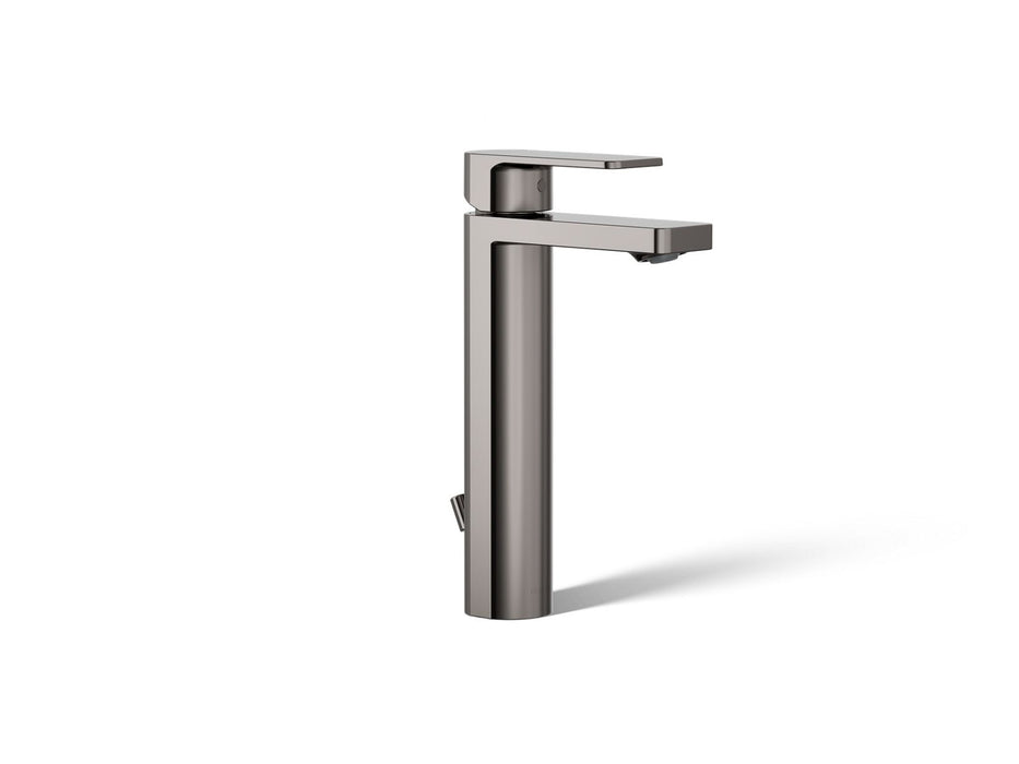 KOHLER K-23475-4N Parallel Tall single-handle bathroom sink faucet, 0.5 gpm