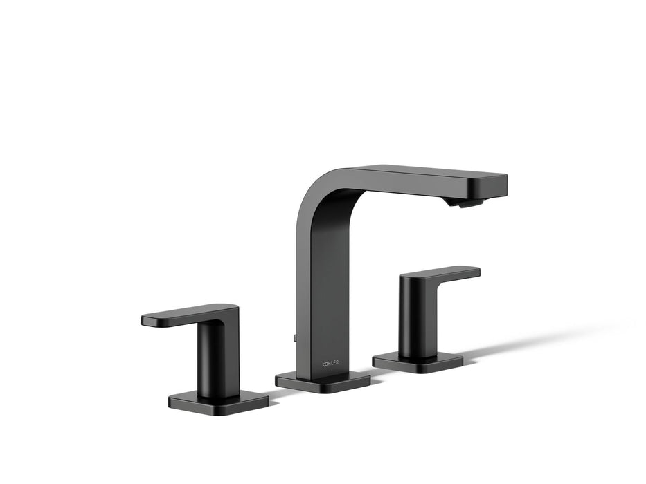 KOHLER K-23484-4 Parallel Widespread bathroom sink faucet, 1.2 gpm