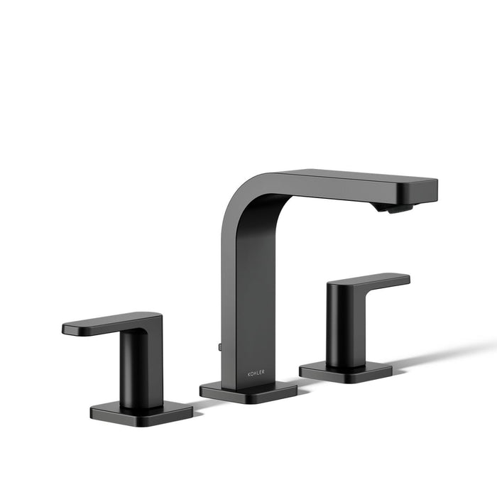 KOHLER K-23484-4 Parallel Widespread bathroom sink faucet, 1.2 gpm
