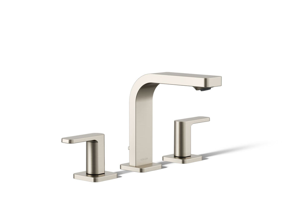 KOHLER K-23484-4 Parallel Widespread bathroom sink faucet, 1.2 gpm