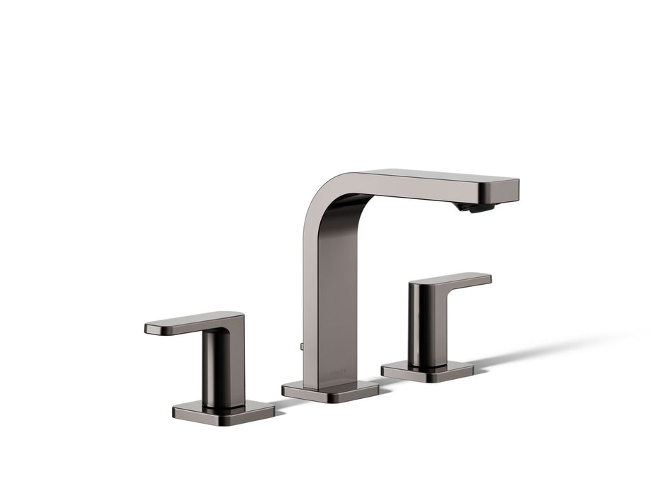 KOHLER K-23484-4 Parallel Widespread bathroom sink faucet, 1.2 gpm