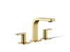 KOHLER K-23484-4K Parallel Widespread bathroom sink faucet, 1.0 gpm