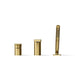 Kohler Parallel Deck-mount bath faucet with handshower