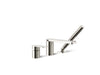 Kohler Parallel Deck-mount bath faucet with handshower