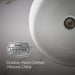 KOHLER Camber 16-1/4" round undermount bathroom sink, no overflow