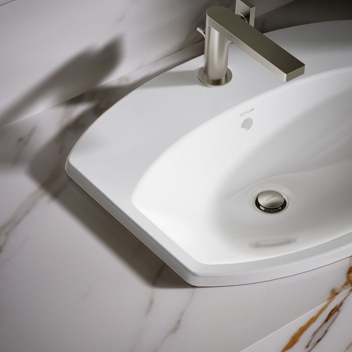 KOHLER K-2351-1 Cimarron 22-3/4" rectangle drop-in bathroom sink