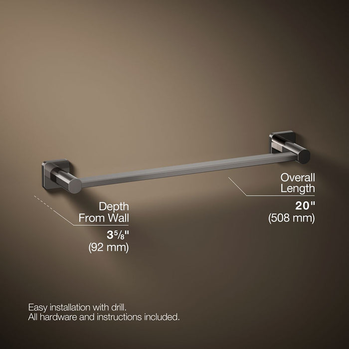 Kohler Parallel 18" towel bar