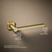Kohler Parallel Towel arm