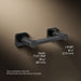 Kohler Parallel Pivoting toilet paper holder