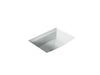 KOHLER Archer 20" rectangular undermount bathroom sink