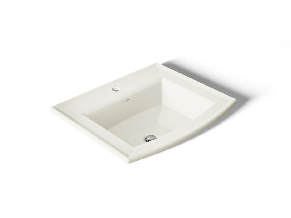 Kohler Archer 22-3/4" rectangular drop-in bathroom sink
