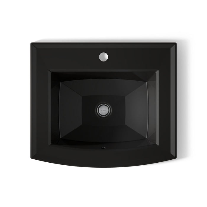 Kohler Archer 22-3/4" rectangular drop-in bathroom sink