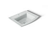 Kohler Archer 22-3/4" rectangular drop-in bathroom sink