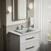 Kohler Archer 22-3/4" rectangular drop-in bathroom sink