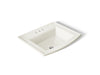 Kohler Archer 22-3/4" rectangular drop-in bathroom sink