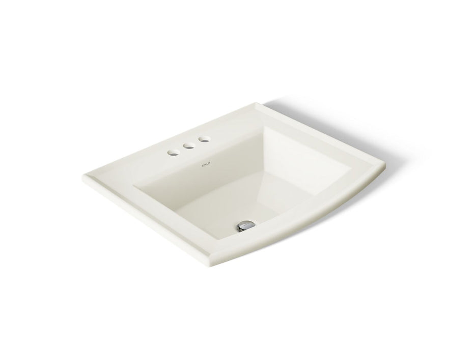 Kohler Archer 22-3/4" rectangular drop-in bathroom sink