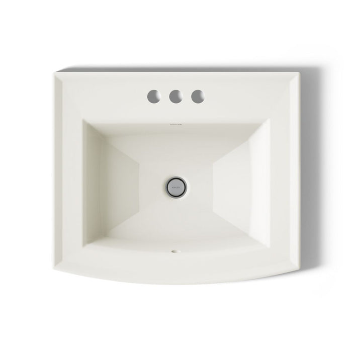 Kohler Archer 22-3/4" rectangular drop-in bathroom sink