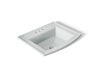 Kohler Archer 22-3/4" rectangular drop-in bathroom sink