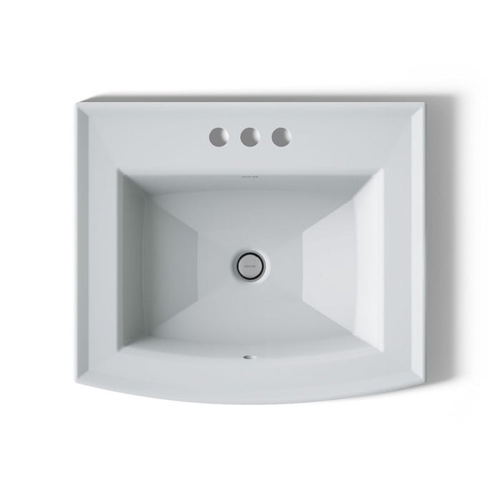 Kohler Archer 22-3/4" rectangular drop-in bathroom sink