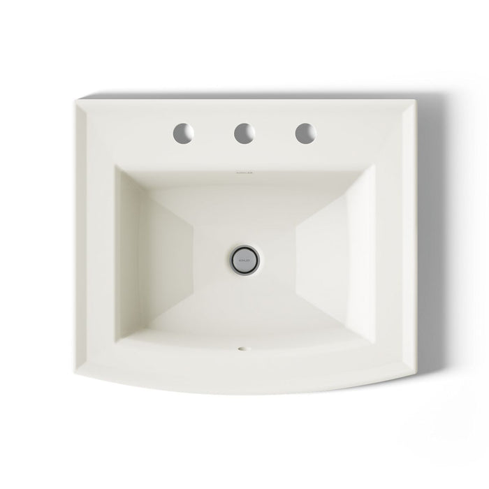 Kohler Archer 22-3/4" rectangular drop-in bathroom sink