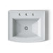 Kohler Archer 22-3/4" rectangular drop-in bathroom sink