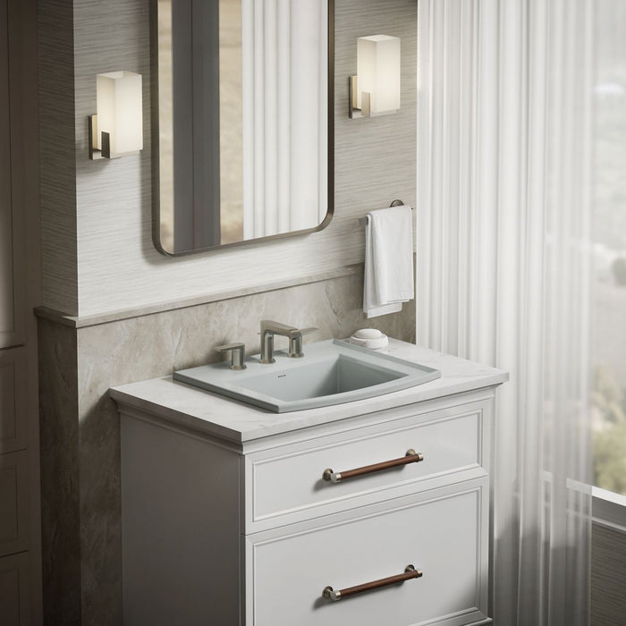 Kohler Archer 22-3/4" rectangular drop-in bathroom sink