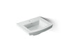 Kohler Archer 24" rectangular pedestal bathroom sink