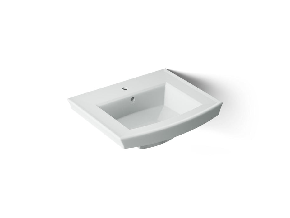 Kohler Archer 24" rectangular pedestal bathroom sink