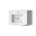 KOHLER K-2358-1 Archer 24" rectangular pedestal bathroom sink, white - view 3