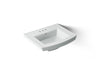 Kohler Archer 24" rectangular pedestal bathroom sink