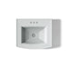 Kohler Archer 24" rectangular pedestal bathroom sink