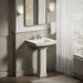 Kohler Archer 24" rectangular pedestal bathroom sink