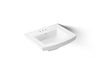 KOHLER K-2358-4 Archer 24" rectangular pedestal bathroom sink