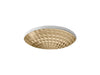 KOHLER Kallos 16" round undermount bathroom sink, no overflow