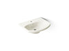 Kohler Cimarron 22-3/4" rectangular pedestal bathroom sink