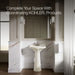 Kohler Cimarron 22-3/4" rectangular pedestal bathroom sink