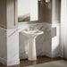 Kohler Cimarron 22-3/4" rectangular pedestal bathroom sink