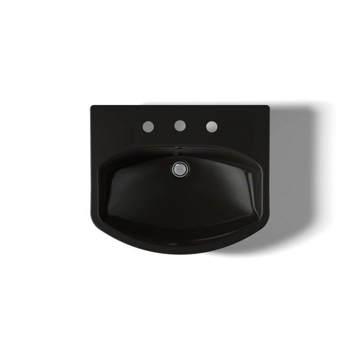 Kohler Cimarron 22-3/4" rectangular pedestal bathroom sink