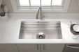 KOHLER K-23651 Prolific 29" undermount single-bowl workstation kitchen sink