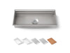 KOHLER K-23652 Prolific 44" undermount single-bowl workstation kitchen sink
